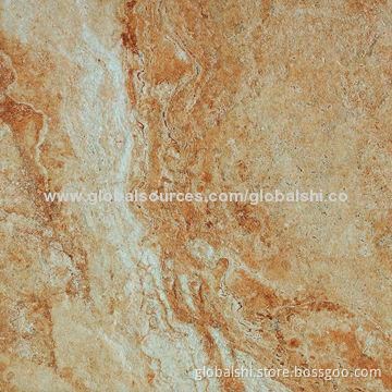 Rustic glazed porcelain tiles, 6 different design, matte finish, 9.5mm thickness